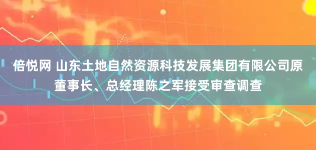 倍悦网 山东土地自然资源科技发展集团有限公司原董事长、总经理陈之军接受审查调查