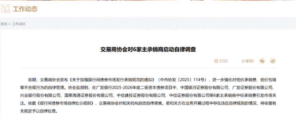 保宇配资 交易商协会，重磅出手