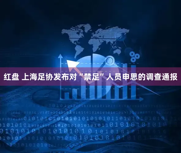 红盘 上海足协发布对“禁足”人员申思的调查通报